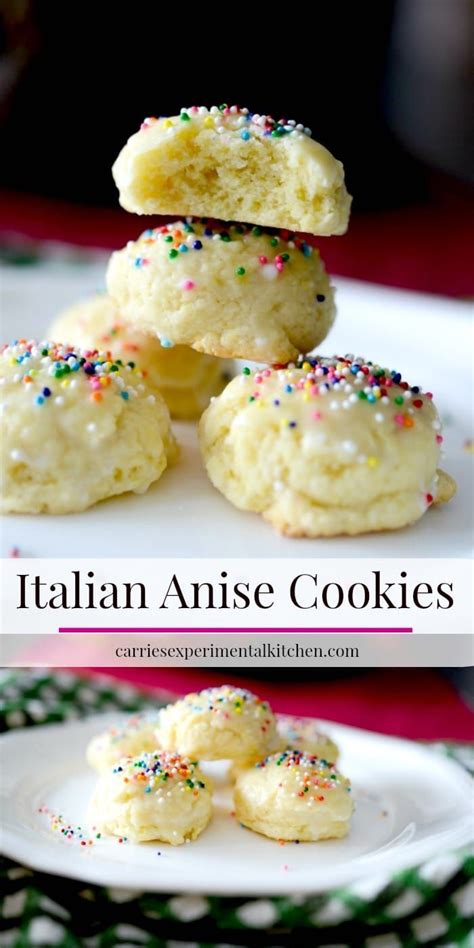 Italian anise cookies have a somewhat moist cookie center (if not overbaked) and flavored with anise extract in the cookie dough as well as the glaze. Italian Anise Cookies | Recipe | Italian cookie recipes, Italian anise cookies, Anise cookies