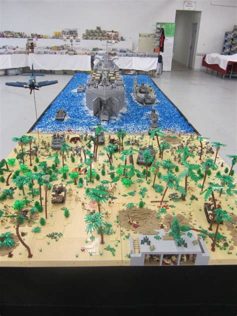 Incredible 500000 Piece Lego Recreation Of Famous World War Ii Battle
