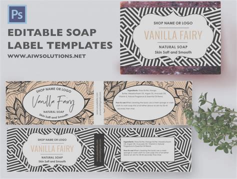 Unique soap label editable templates available for instant download. Editable Free Soap Label Templates | Resume Examples