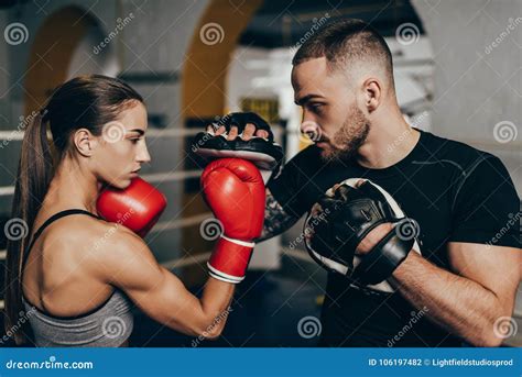 Box Stock Photo Image Of Indoors Male Training Boxing 106197482
