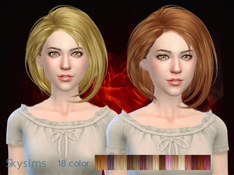 Skysims Hair 021 By Butterfly Sims Sims 4 Nexus