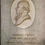 Photograph of the Memorial to Charles Prest - The Museum of Methodism ...