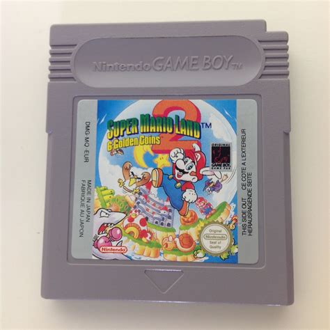 Nintendo Game Boy Super Mario Land 2 That Was Rad Super Mario Land