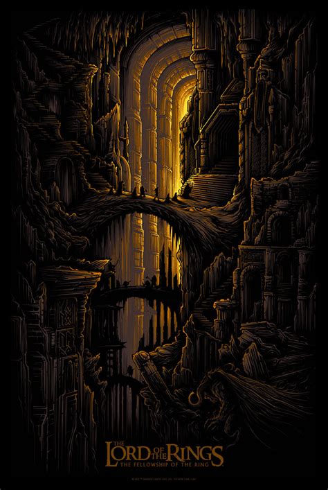 Lamurdis Official Blog Lord Of The Rings Movie Posters By Dan Mumford