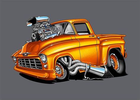 Cartoons Hot Rod Chevy Trucks Hot Sex Picture