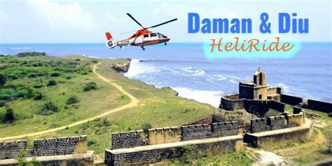 Daman To Diu Helicopter Price Booking Service Gujarat Darshan Guide