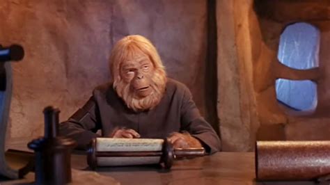 Maurice Evans As Dr Zaius Planet Of The Apes 1968 Planet Of The