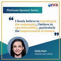 Holly Hart Shares Our Voice - Justice Without Borders