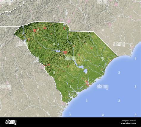 Mapa De Carolina Del Sur Fotografías E Imágenes De Alta Resolución