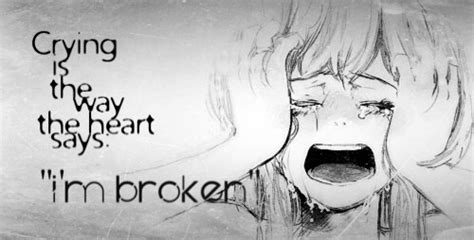 Heart Broken Anime Girl Crying