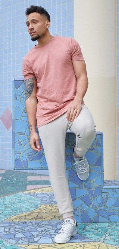 Pink Outfit Men T Shirt Outfit Jeans Vans Outfit Men Shirt Outfit