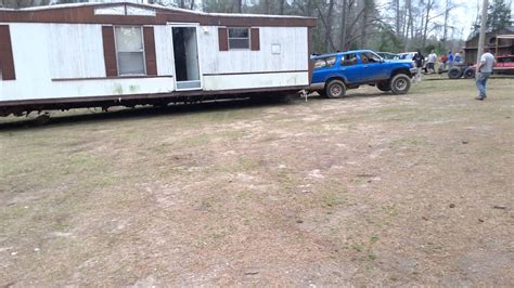 Redneck Mobile Home Moverdont Try This At Home Youtube