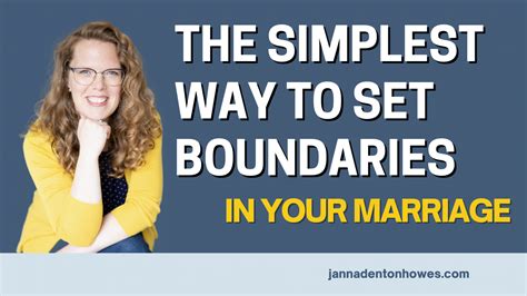 The Simplest Way To Set Boundaries Wanting It More Janna Denton Howes
