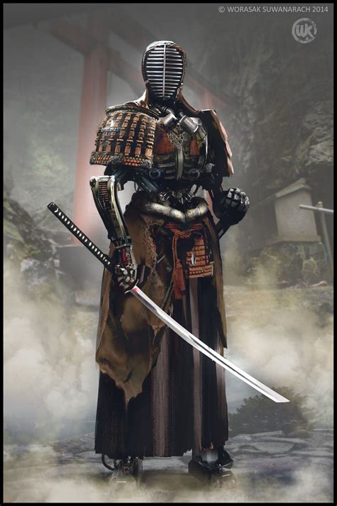 awasome fantasy samurai armor art ideas