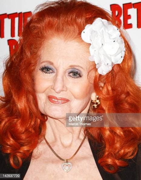 Legendary Burlesque Dancer Tempest Storm Attends The Premiere Of