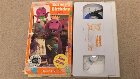 Opening And Closing To Barneys Birthday 1992 Vhs Youtube