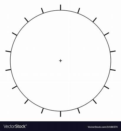 Blank Pie Chart Graph Polar Paper Protractor