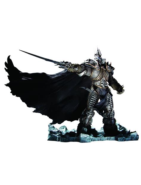 dc unlimited world of warcraft deluxe collector figure the lich king arthas