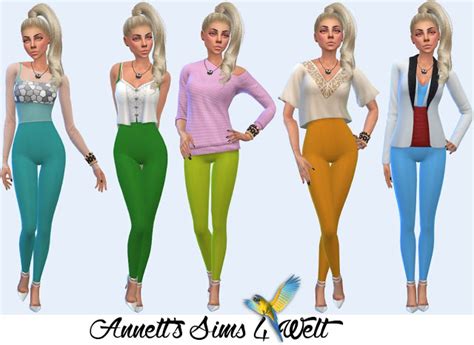 Jumpsuits Accessory Uni At Annetts Sims 4 Welt Sims 4 Updates