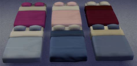 My Sims 4 Blog Plain And Rustic Mattress Recolors By Lexiconluthorts4cc