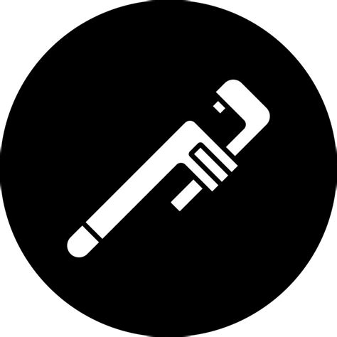 Adjustable Wrench Vector Icon Style Vector Art At Vecteezy