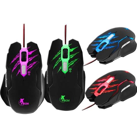 Mouse Gaming Xtech Lethal Haze Xtm 610 Gs Gaming Series Compra