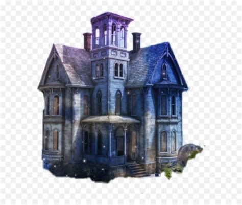 House Mansion Haunted Dilapidated Castle Emojimansion Emoji Free