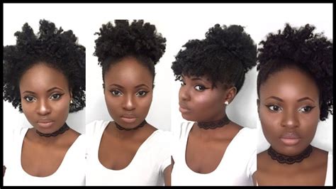 4 Simple Back To School Hairstyles For Medium Natural Hair