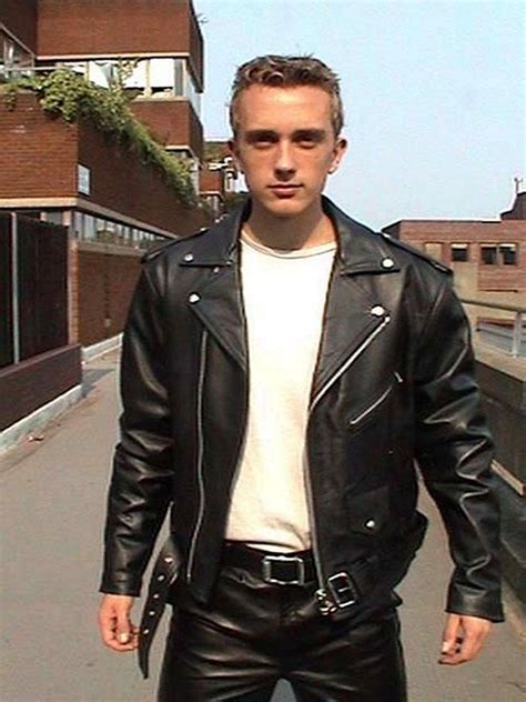 Classic Leather Jacket Mens Leather Pants Leather Bondage Leather