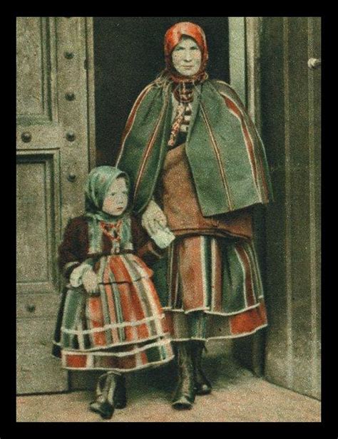 folk costume from Łowicz poland archival photograph date unknown polish clothing folk