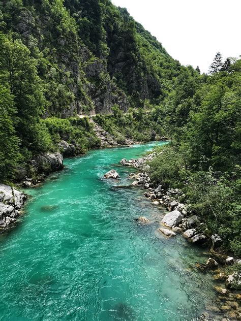 The Soca River In Slovenia Travel