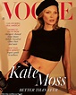 Kate Moss đẹp cuốn hút trên trang bìa tạp chí Vogue Anh