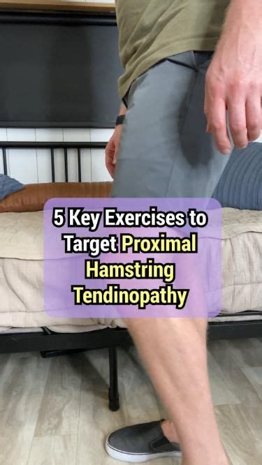 Proximal Hamstring Tendinopathy Try These 5 Key Exercises In 2023