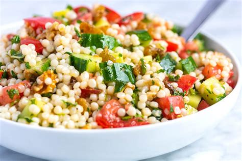 La Meilleure Recette Facile De Salade De Couscous Aux Légumes
