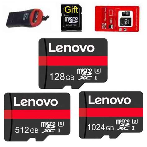 Buy Lenovo 1024gb 512gb 128gb Kartu Memory Micro Sd Class 10 1024g 1tb