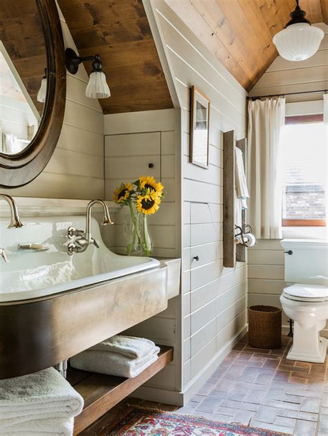 Our marble bathrooms come in a huge variety of colours. 142 Bathroom with Brick Floors Design Ideas & Remodel ...