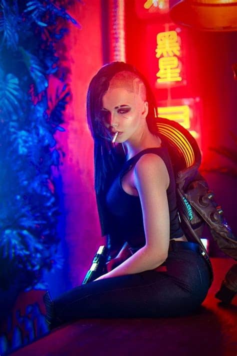 Киберпанк 2077 киборг девушка кровь лезвия cd projekt red. Oichi в образе V из Cyberpunk 2077 | Киберпанк, Готическая ...