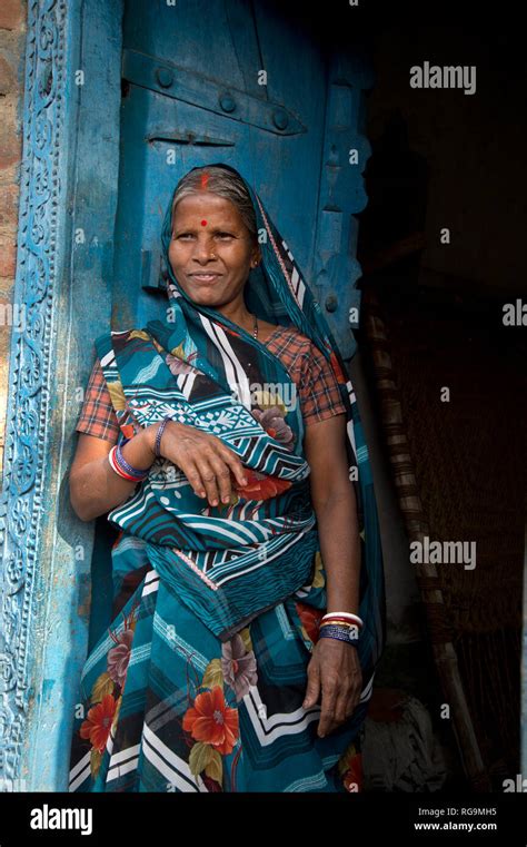 India Village Woman Smiling High Resolution Stock Photography And