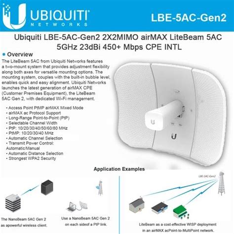 Ubiquiti Litebeam Ac Gen Infotec Estore