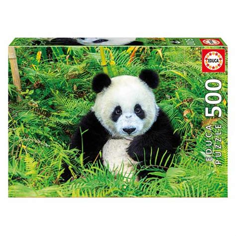 Puzzle 500 Pièces Panda Educa King Jouet Puzzles Adultes Educa Puzzles
