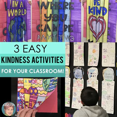 3 Easy Kindness Activities For Your Classroom Art With Jenny K