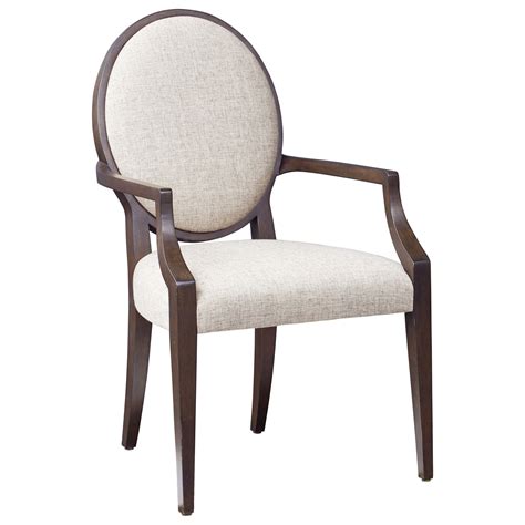 Bassett Modern Astor And Rivoli Modern Upholstered Arm Chair With
