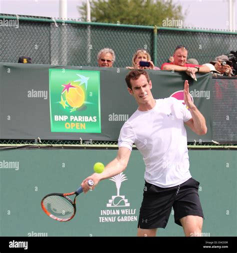 Indian Wells California 11th March 2015 British Tennis Player Andy