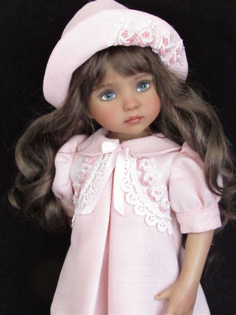 Vintage Stlye Dress Set Made For Effner Little Darling 13 Dolls