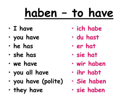 Ppt The Perfect Tense In German Powerpoint Presentation Free
