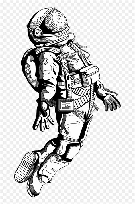 Astronauta Espaço Space Nasa Astronaut Drawing Free Transparent