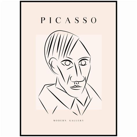 Pablo Picasso Autoportrét Na VlnĚ Scandi