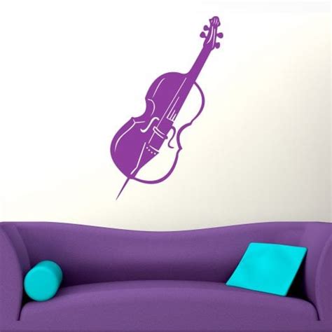 Violin Instrument Musical Wall Sticker Decal World Of Wall Stickers