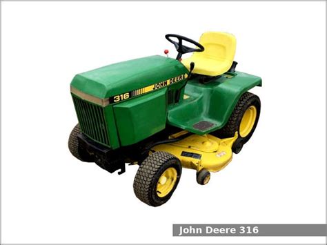 John Deere 316 Lawn And Garden Tractor Review And Specs Tractor Specs