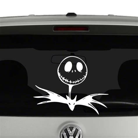 Jack Skellington Nightmare Before Christmas Inspired Vinyl Decal Sticker